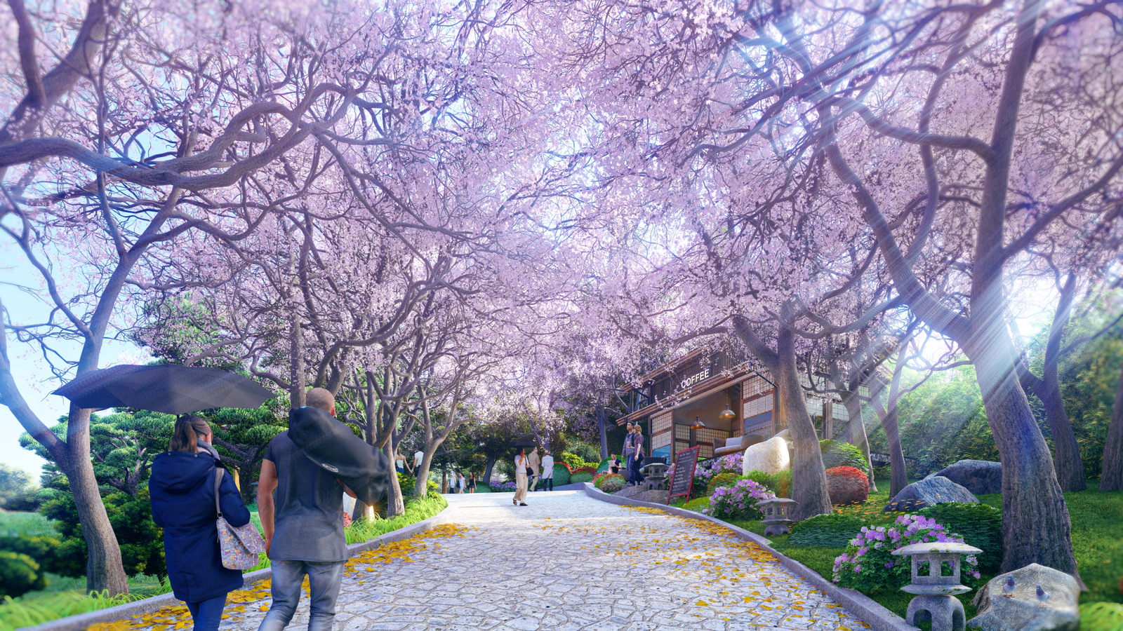 Novaworld Ho Tram - Binh An Morito, Sakura Beach - Landscape Design - 19